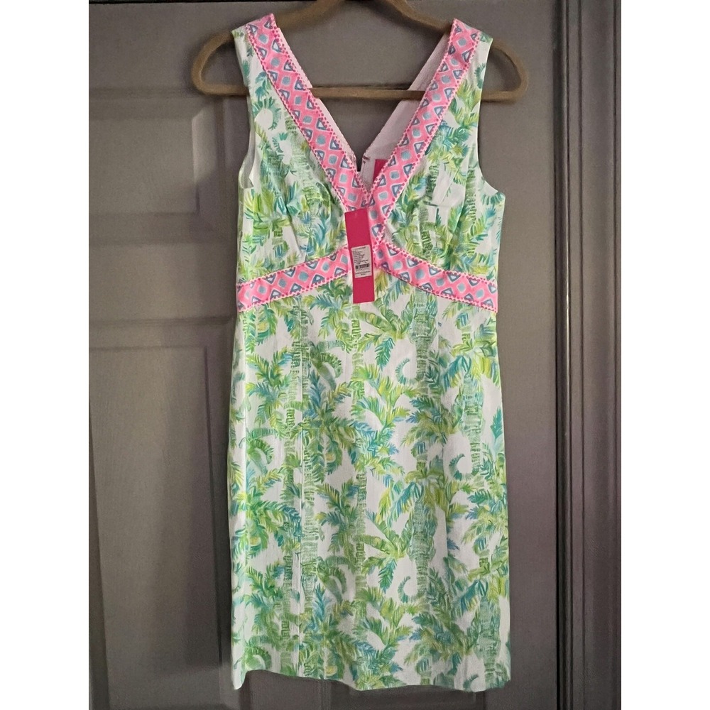 NWT Lilly Pulitzer Lanora Stretch Shift Dress Size 4